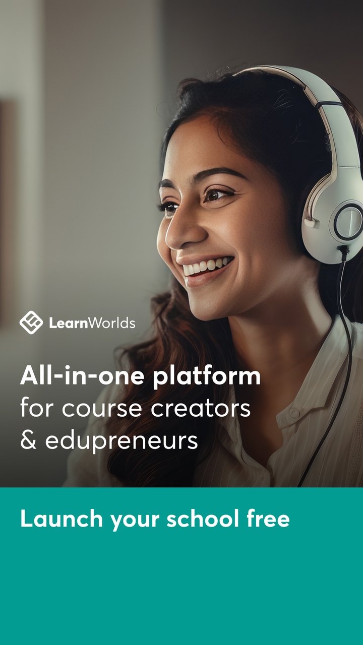 LearnWorlds B2C course selling